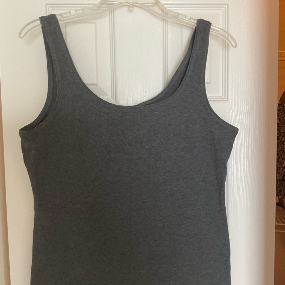 Talbots Charcoal Gray Tank Top
